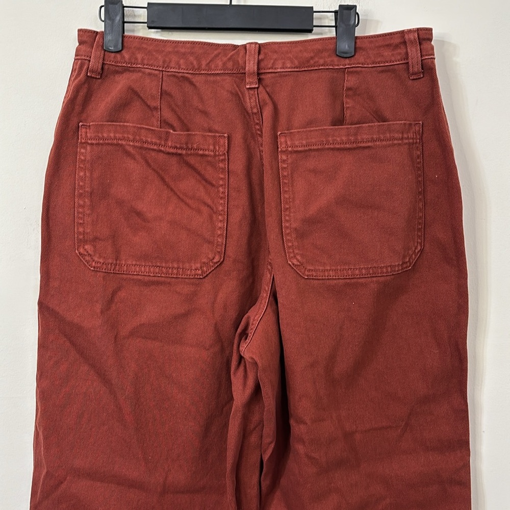 Universal Thread Rust Wide Leg Pants - Picture 8 of 11
